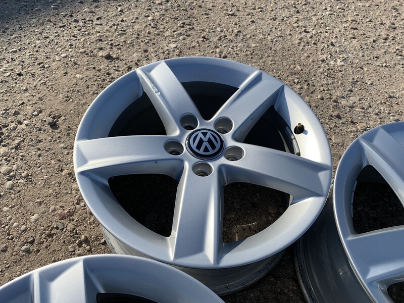 Nuotrauka 5 - Volkswagen R16 lengvojo lydinio ratlankiai