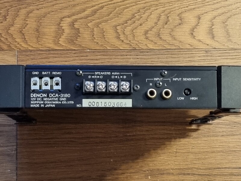 Photo 9 - Denon DCA-500 Audio Amplifier