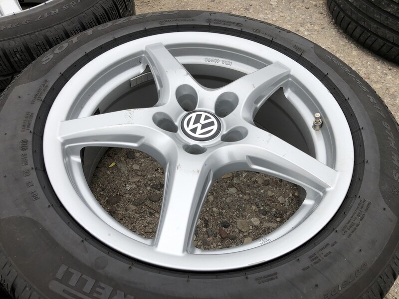 Nuotrauka 3 - Volkswagen R17 lengvojo lydinio ratlankiai