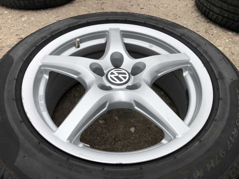 Nuotrauka 5 - Volkswagen R17 lengvojo lydinio ratlankiai
