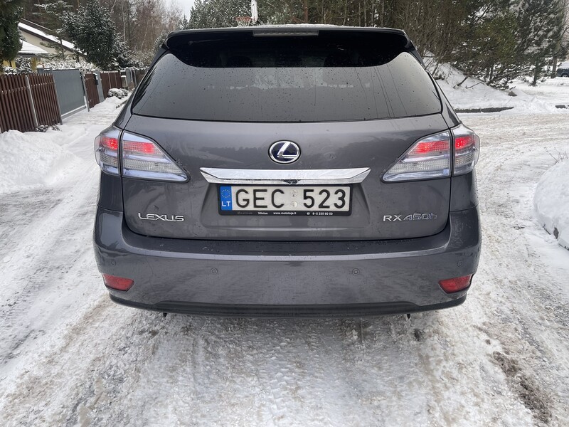 Photo 5 - Lexus RX 450h 2012 y Off-road / Crossover