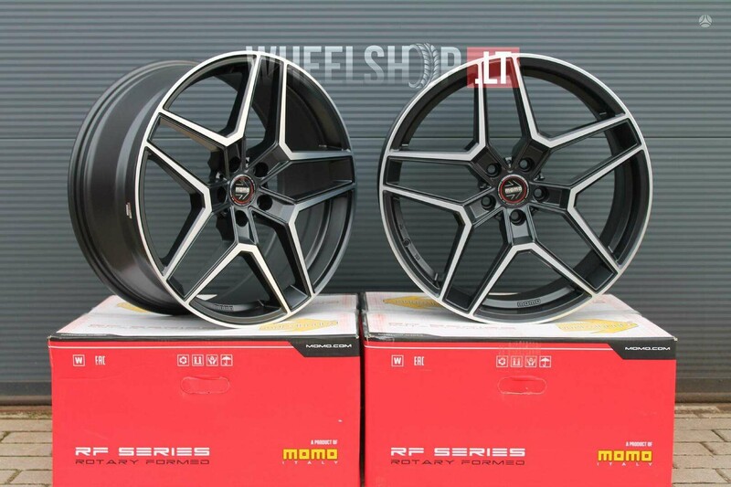 Photo 5 - Momo RF-06 Matt Black Polished light alloy R20 rims