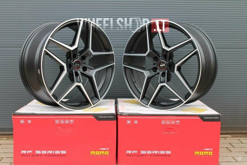 Photo 6 - Momo RF-06 Matt Black Polished light alloy R20 rims