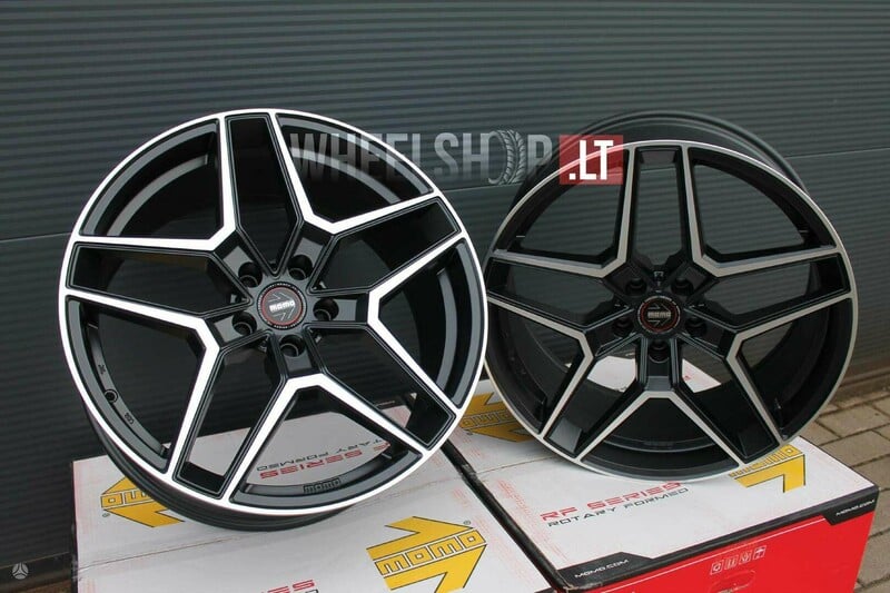 Photo 8 - Momo RF-06 Matt Black Polished light alloy R20 rims