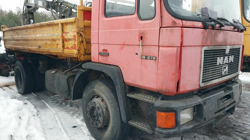 Photo 2 - Truck over 7.5t. MAN 18.272 1995 y parts