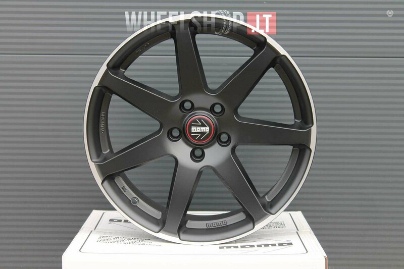 Momo Seven Matt black light alloy R19 rims