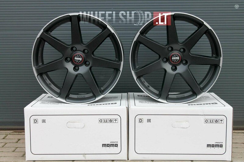 Photo 3 - Momo Seven Matt black light alloy R19 rims