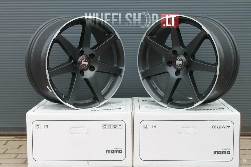 Photo 4 - Momo Seven Matt black light alloy R19 rims