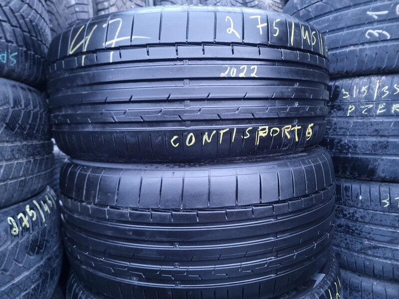 Фотография 4 - Continental ContiSportContact 6 R21 летние шины для автомобилей