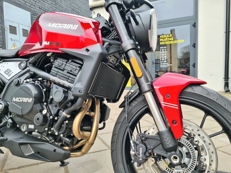 Nuotrauka 10 - Moto Morini Seiemmezzo STR 2024 m Klasikinis / Streetbike motociklas