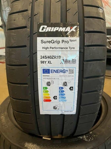 Nuotrauka 3 - Gripmax SureGrip Pro 275/35  R19 vasarinės padangos lengviesiems