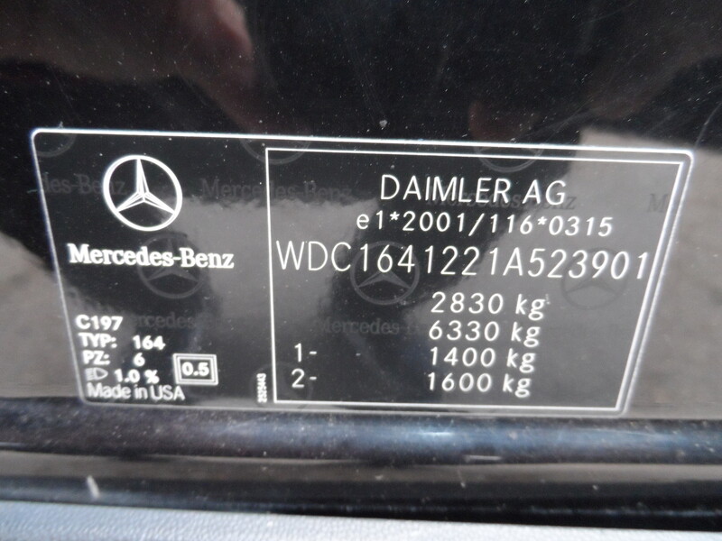 Nuotrauka 15 - Mercedes-Benz ML 320 CDI 2009 m