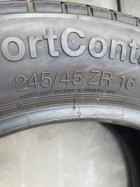 Photo 4 - Continental Conti R16 summer tyres passanger car