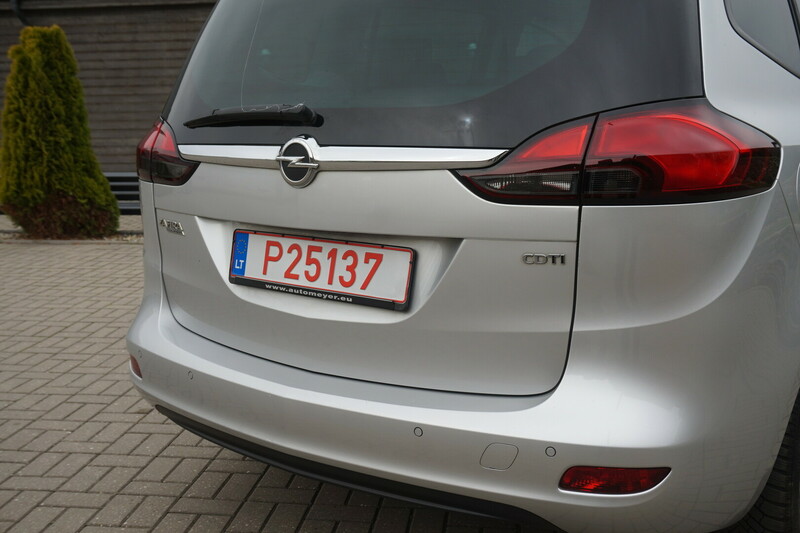 Photo 12 - Opel Zafira Tourer 2013 y Van