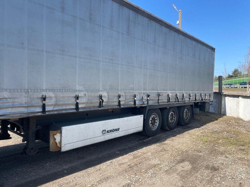 Krone 2019 y Semitrailer flatbed with tilt