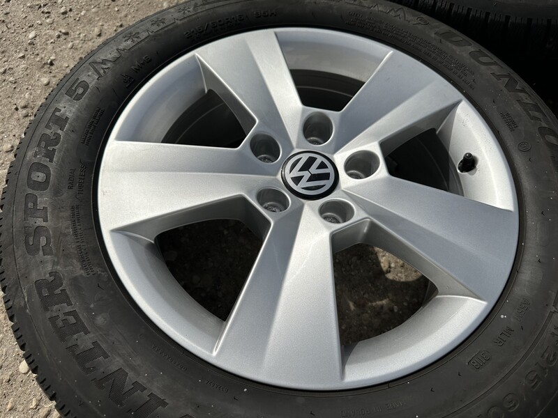 Nuotrauka 3 - Volkswagen R16 lengvojo lydinio ratlankiai
