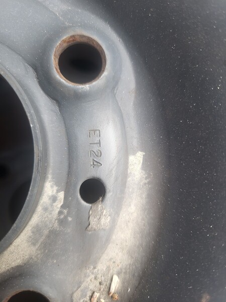 Nuotrauka 2 - Peugeot 207 R14 plieniniai štampuoti ratlankiai