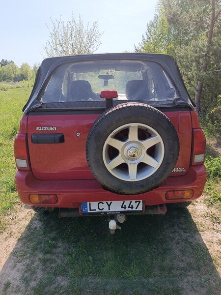 Nuotrauka 7 - Suzuki Grand Vitara 1999 m Kabrioletas