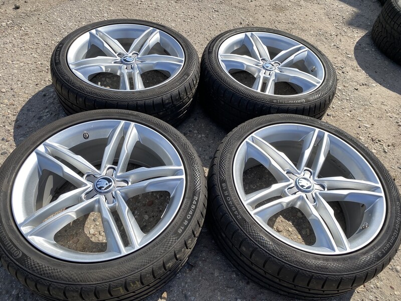 Skoda Siunciam, 8J ET45 light alloy R18 rims