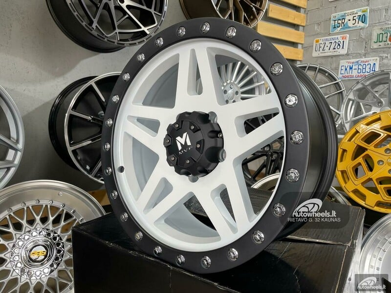 Nuotrauka 10 - Autowheels Gladiator 4x4 Jeep Dodge GMC lengvojo lydinio R17 ratlankiai