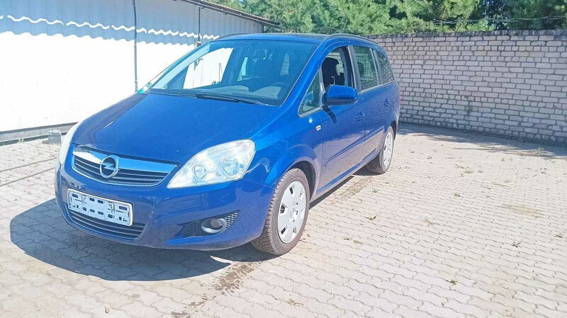 Z16XER, Opel Zafira B 2009 y parts