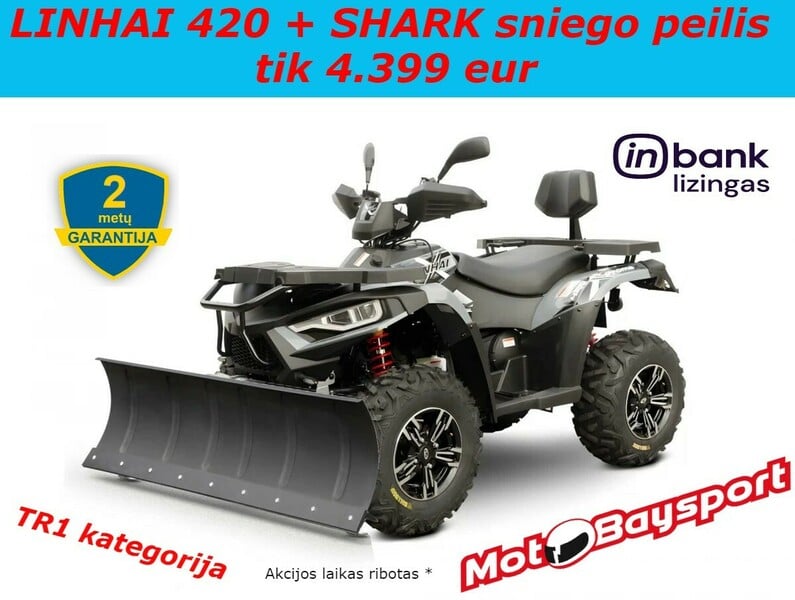 Photo 1 - Linhai 420 PROMAX 2024 y ATV motorcycle