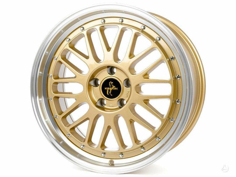 Photo 1 - Keskin KT22 gold light alloy R18 rims