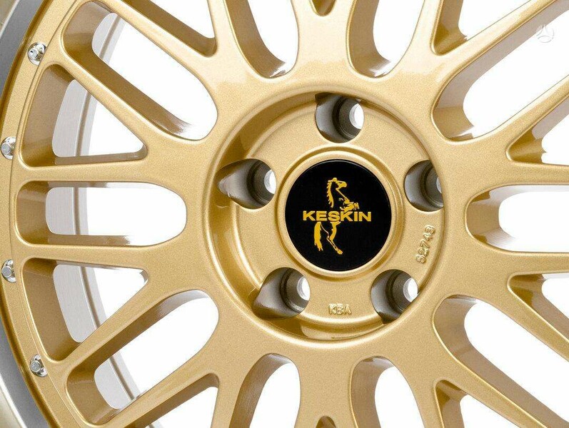 Photo 3 - Keskin KT22 gold light alloy R18 rims