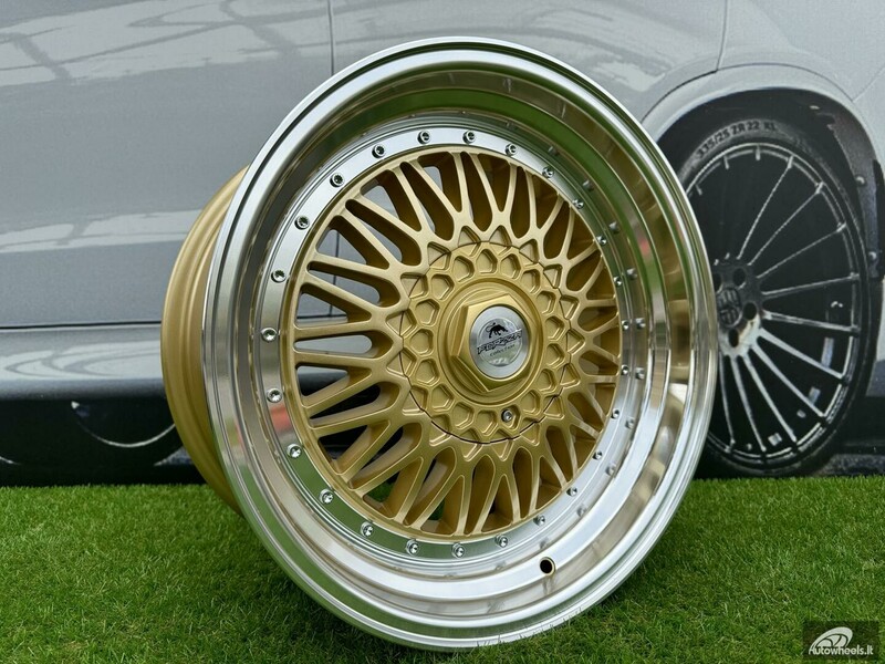 Forzza Forzza Malm VW BMW MB Gold light alloy R17 rims