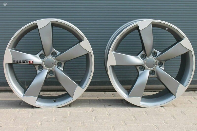 Photo 2 - Audi Rotor EU-BK217 Matt Grey light alloy R18 rims