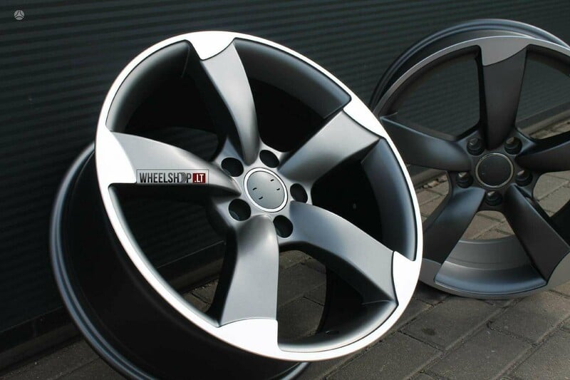 Photo 3 - Audi Rotor EU-BK217 Matt Grey light alloy R18 rims