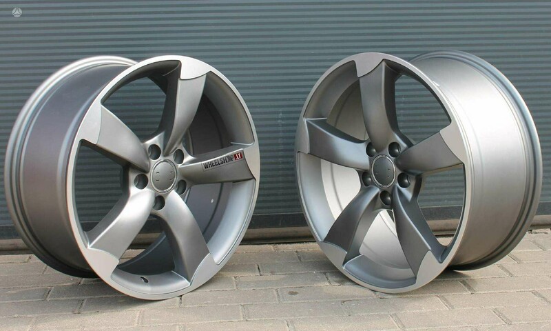 Photo 4 - Audi Rotor EU-BK217 Matt Grey light alloy R18 rims