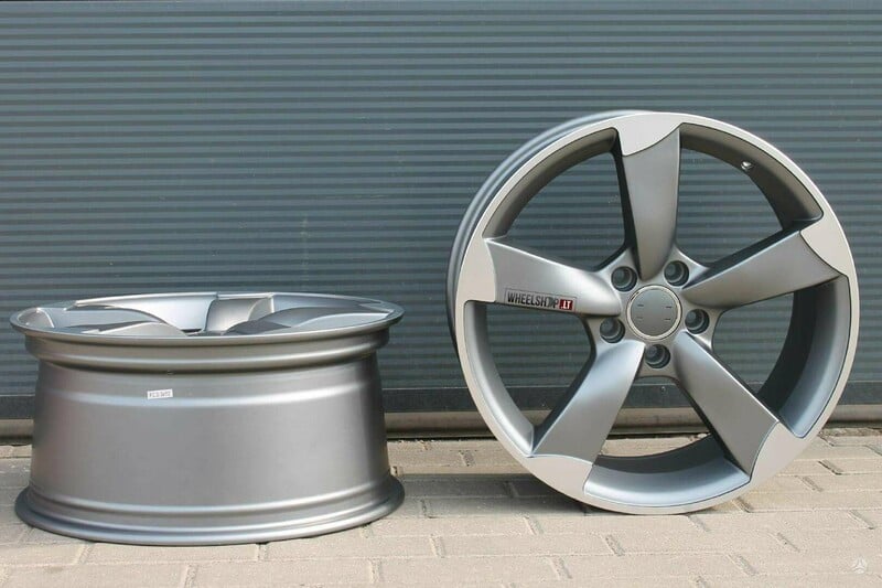 Photo 5 - Audi Rotor EU-BK217 Matt Grey light alloy R18 rims