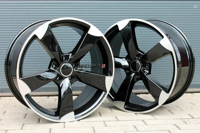 Audi Rotor EU-BK217 Black Polished light alloy R19 rims