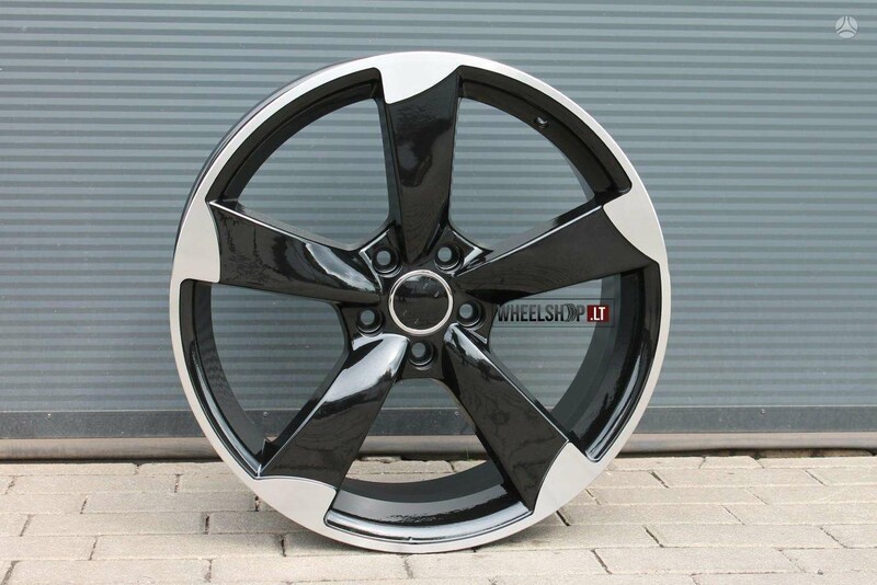 Photo 2 - Audi Rotor EU-BK217 Black Polished light alloy R19 rims