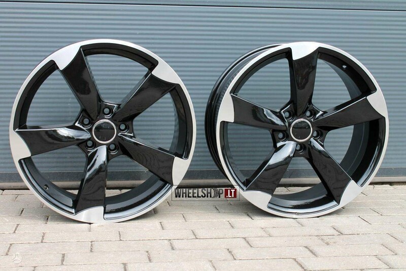 Photo 3 - Audi Rotor EU-BK217 Black Polished light alloy R19 rims