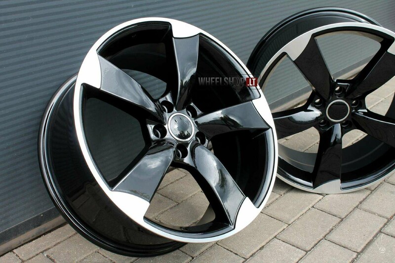 Photo 6 - Audi Rotor EU-BK217 Black Polished light alloy R19 rims