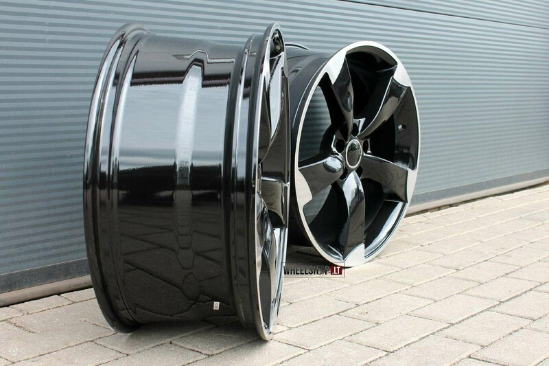 Photo 7 - Audi Rotor EU-BK217 Black Polished light alloy R19 rims