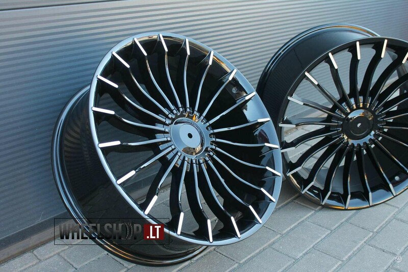 ADR Alpina EU-BK273 Style Black Po light alloy R20 rims