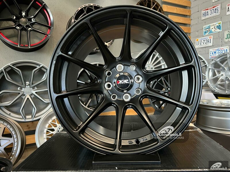 Autowheels JDM Mulsti spoke Audi VW Black lengvojo lydinio R15 ratlankiai