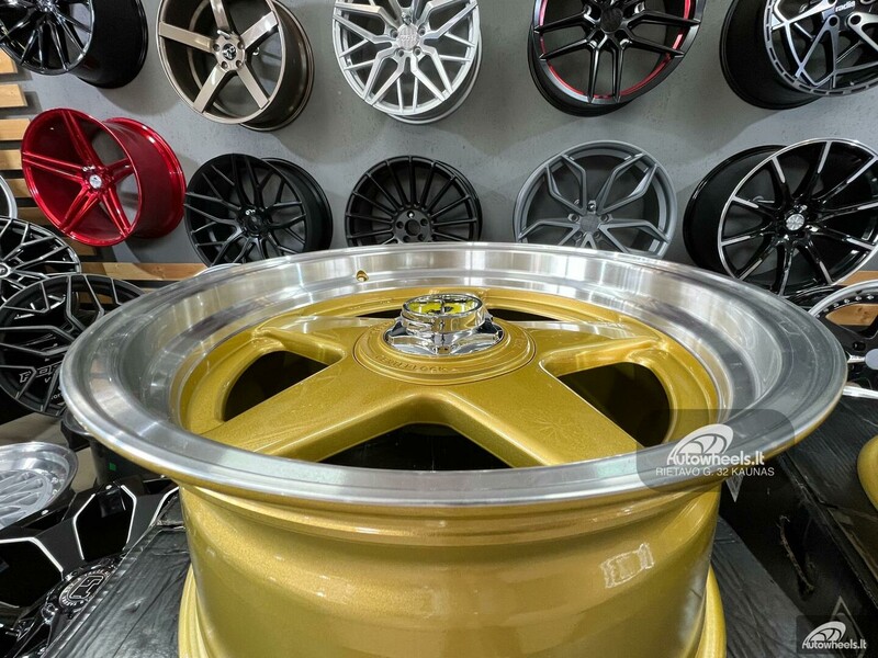 Photo 4 - Autowheels Ferrari Azev JDM E30 VW Gold light alloy R17 rims