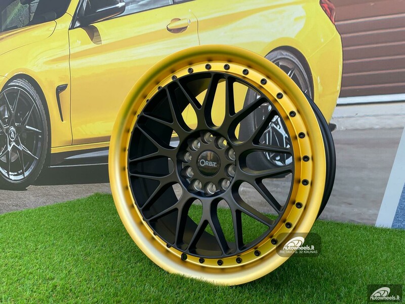 Autowheels STR Orbit NZD Style Audi, BMW lengvojo lydinio R18 ratlankiai