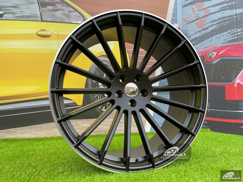 Nuotrauka 2 - Autowheels Hamman Spyridon MB Audi Matt lengvojo lydinio R23 ratlankiai