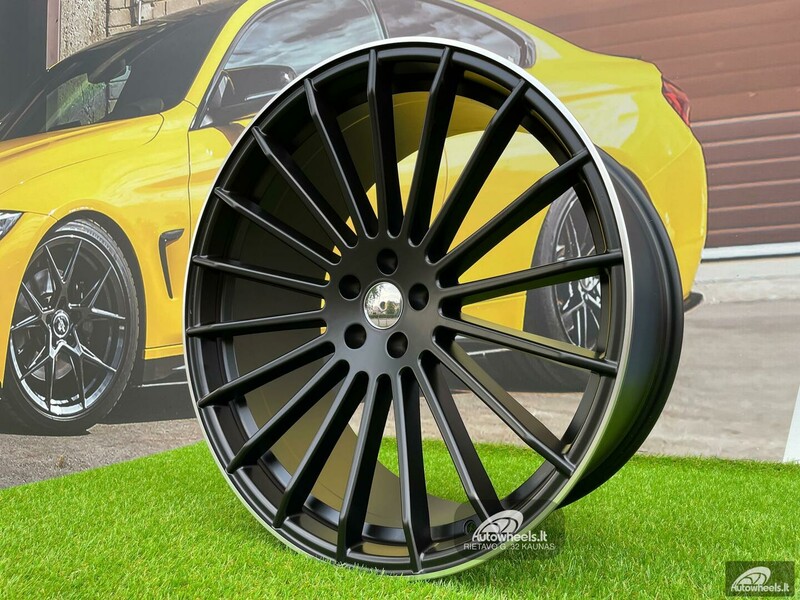 Nuotrauka 9 - Autowheels Hamman Spyridon MB Audi Matt lengvojo lydinio R23 ratlankiai