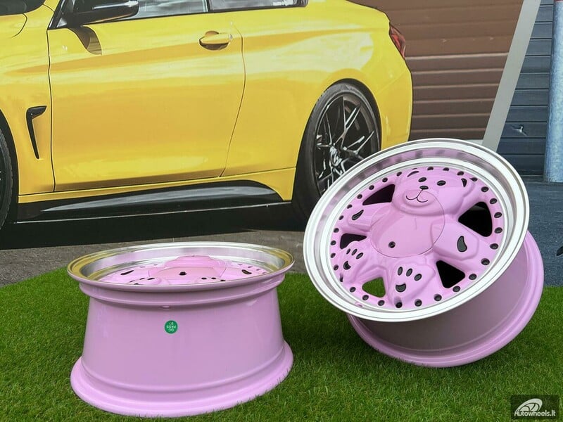 Photo 15 - Autowheels Ronal Teddy Bear VW JDM Pink light alloy R15 rims