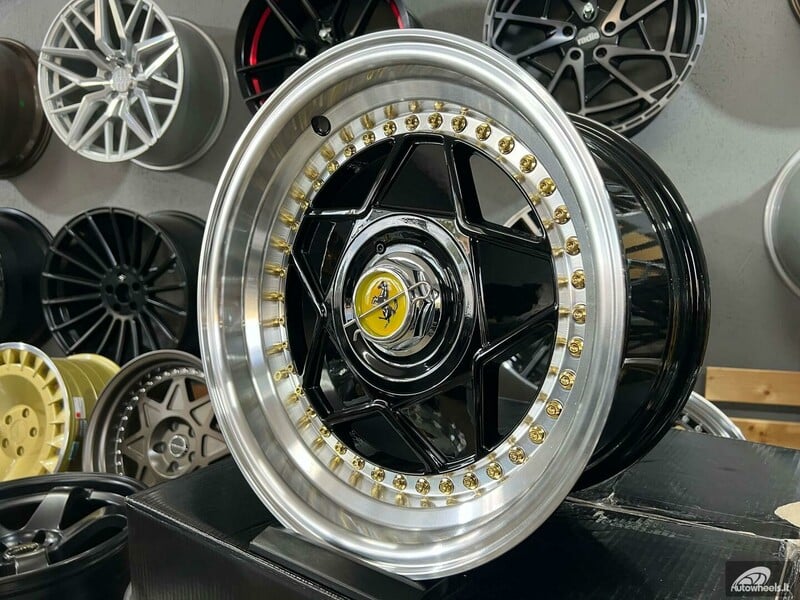 Photo 2 - Autowheels Ferrari Billet VW Audi Black light alloy R15 rims