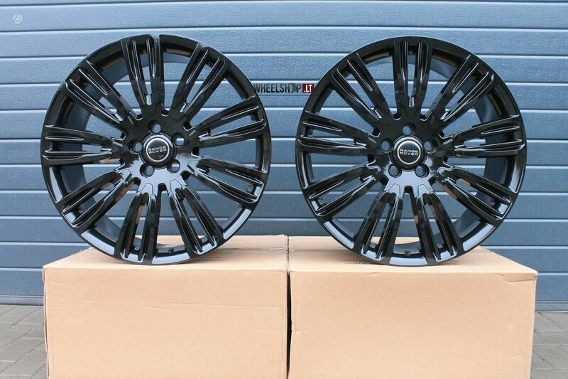 Photo 3 - Land Rover EU-XE136 Style Gloss Black light alloy R20 rims