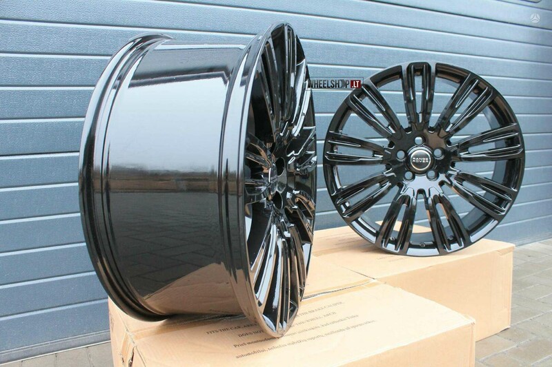 Photo 7 - Land Rover EU-XE136 Style Gloss Black light alloy R20 rims