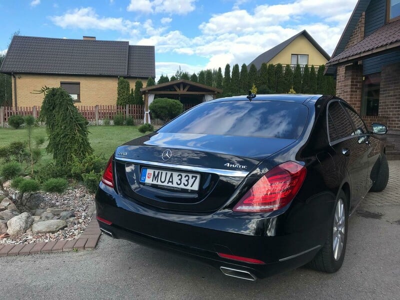 Фотография 12 - Mercedes-Benz S 550 2014 г Седан