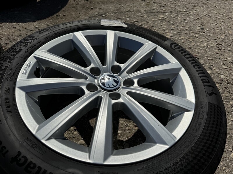 Photo 4 - Skoda Siunciam, 7J ET38 steel stamped R17 rims